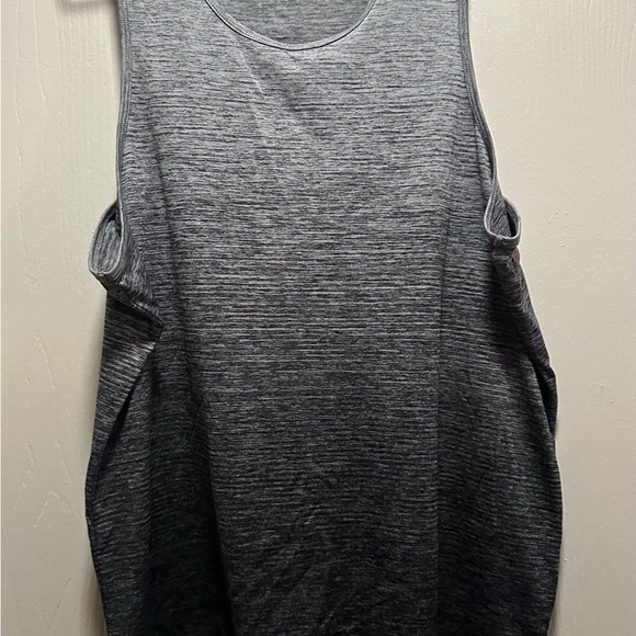 BCG Men's Gray to Black Gradient Athletic Tank Top - Size Medium - Racerback - Picture 9 of 16